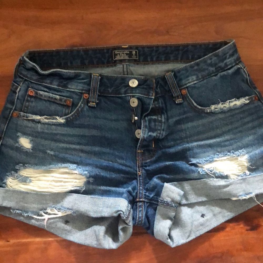Abercrombie and Fitch Shorts Ames 26 Dark Wash